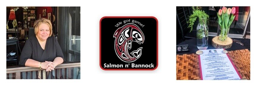 Inez Cook, Co-Founder & Owner of Salmon n’ Bannock, Vancouver's only Indigenous-owned and operated restaurant.